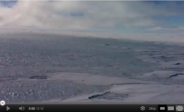 Ледяная антарктическая пустыня!