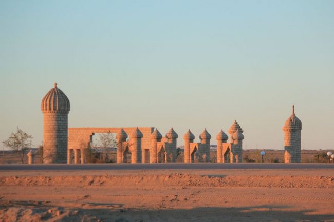Историческое каменное сооружение на маршруте